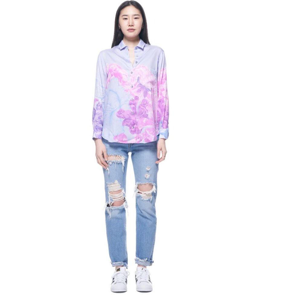 Zoe Shirt | Lilac Iris